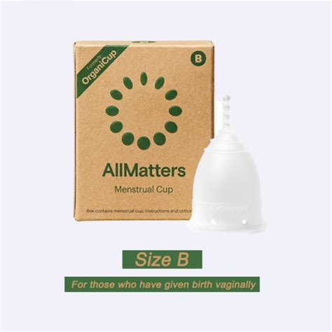 Allmatters (Organicup) The Menstrual Cup Size B